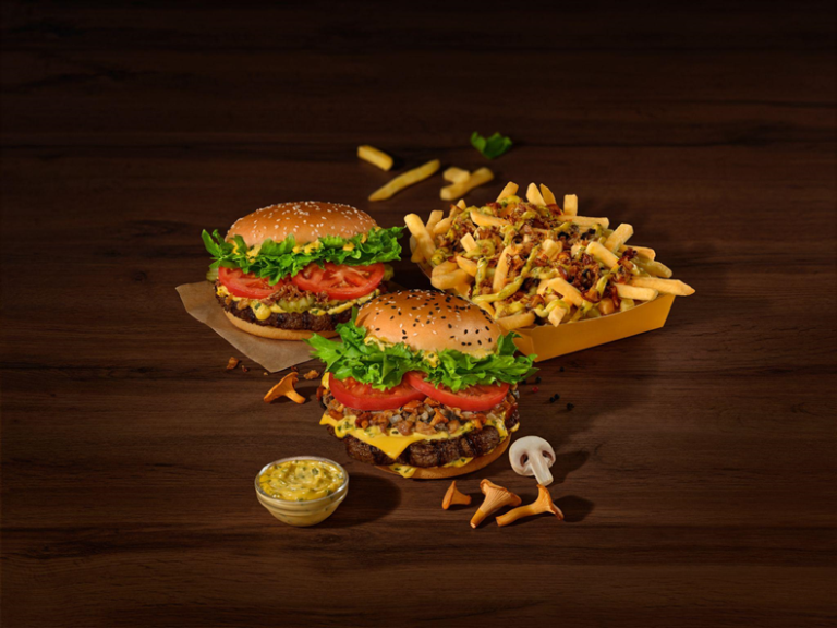 «Бургер Кинг» выпустил бургеры с лисичками