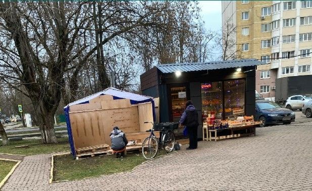 Вместо демонтированных НТО в Дедовске появляются новые