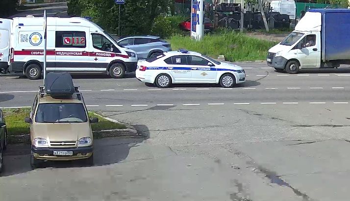 В Дедовске произошло ДТП с мотоциклистом