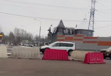 Второй день не работает светофор на перекрёстке с ЦКАД