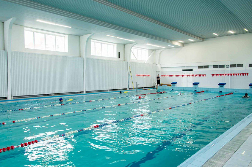 Бассейн в СК «Гучково» открыт для посетителей 