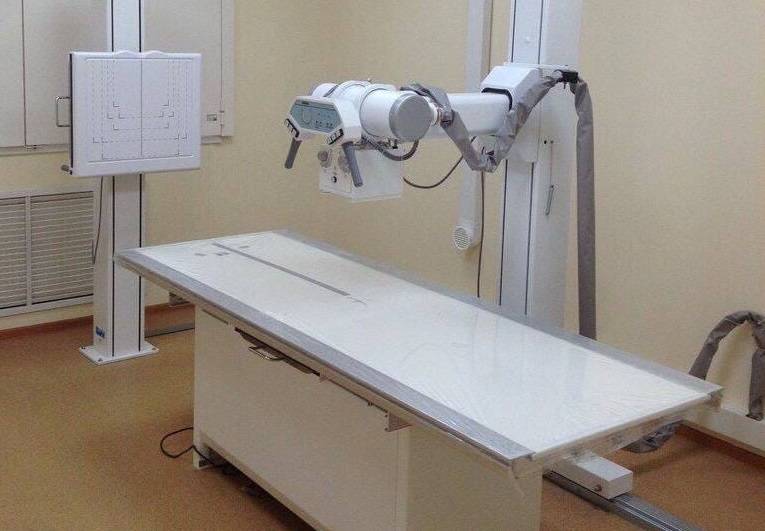 В детской поликлинике Истры монтируют новый рентгеновский аппарат