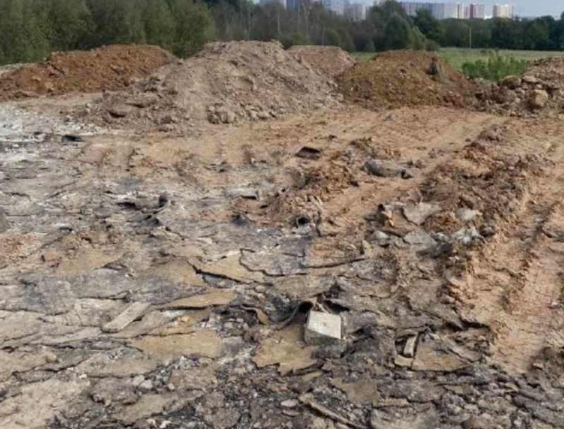 В Обушково обнаружили ещё одну свалку