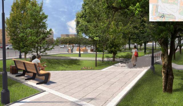 Обустройство прогулочной зоны возле площади Революции запланировано в Госпрограмме на 2024 год