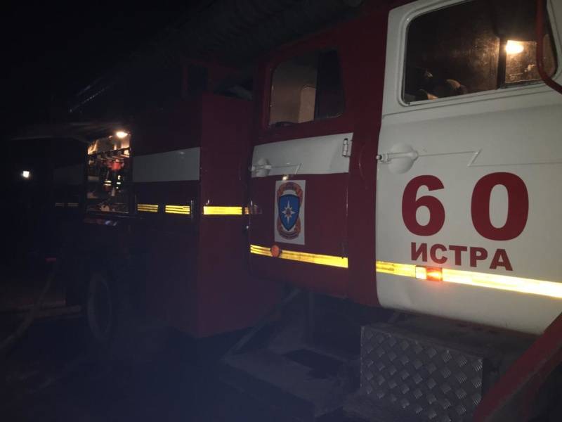 Несколько пожаров вспыхнуло в городском округе Истра за одну ночь