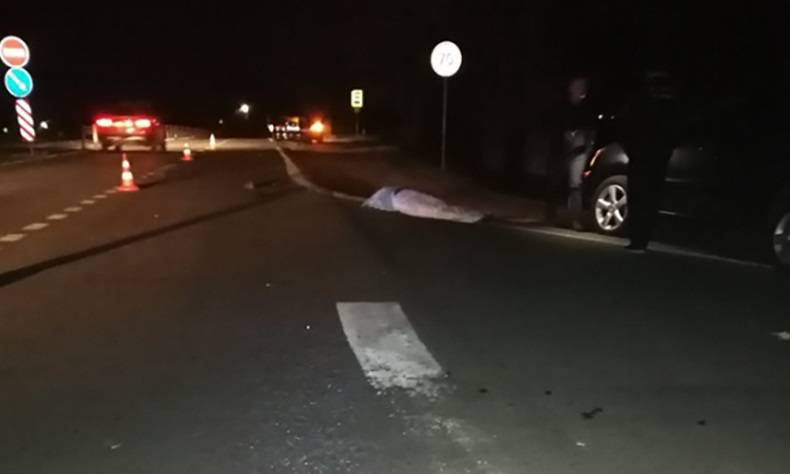 В Дуплёво минивэн насмерть сбил пешехода