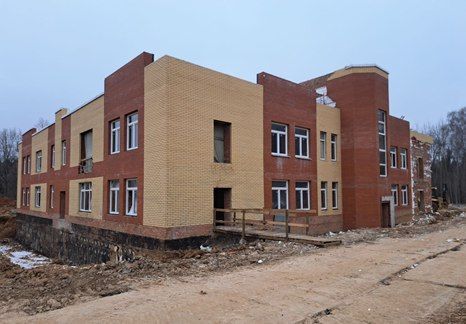 Детсад в «Малой Истре»: фасад пришёл в негодность