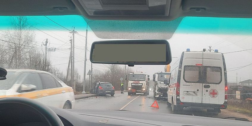 Серьёзное ДТП произошло в эти минуты у п. Опушкино