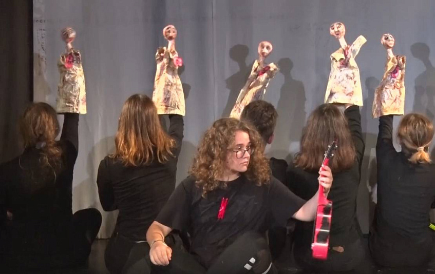 В «Образе»: Истринский театр показал экспериментальную кукольную постановку