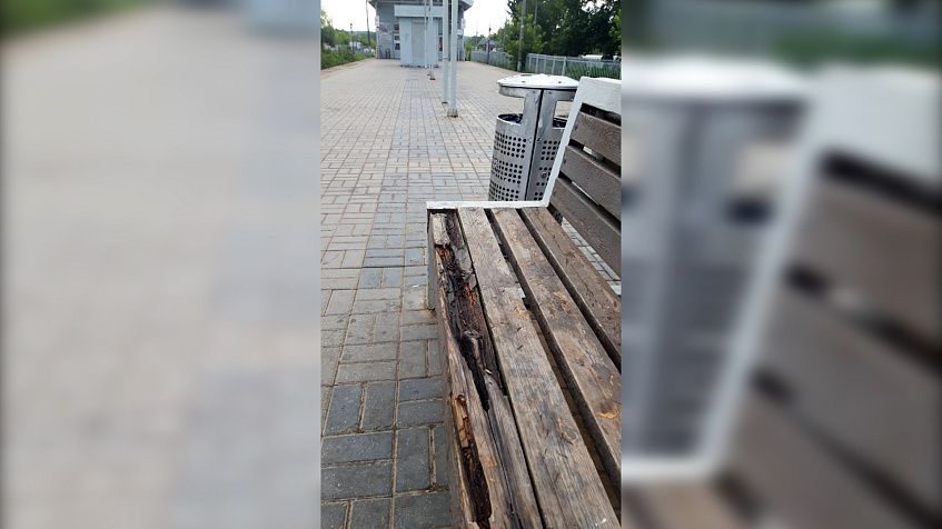 Разрушение автостанции продолжается на фоне благоустройства центра Истры