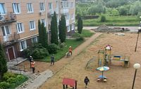 Тротуар в Восточном: асфальт вместо плитки