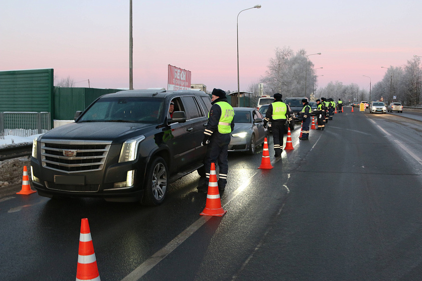 Сотрудники Госавтоинспекции продолжат массовые проверки водителей в январе