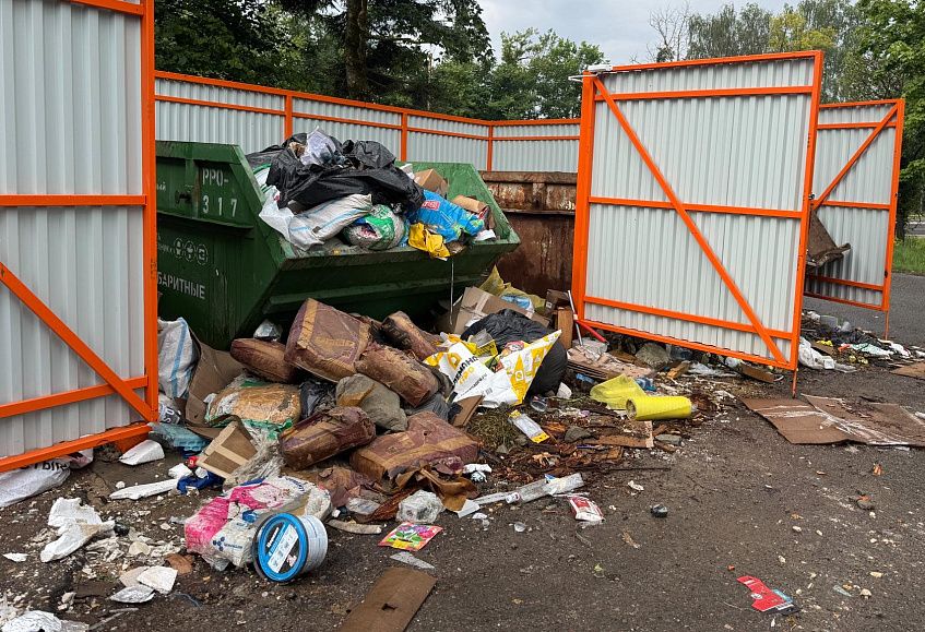 На контейнерных площадках и в подъездах Истринского округа стало больше камер