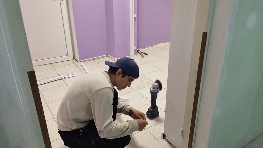 В Дедовске идёт ремонт женской консультации