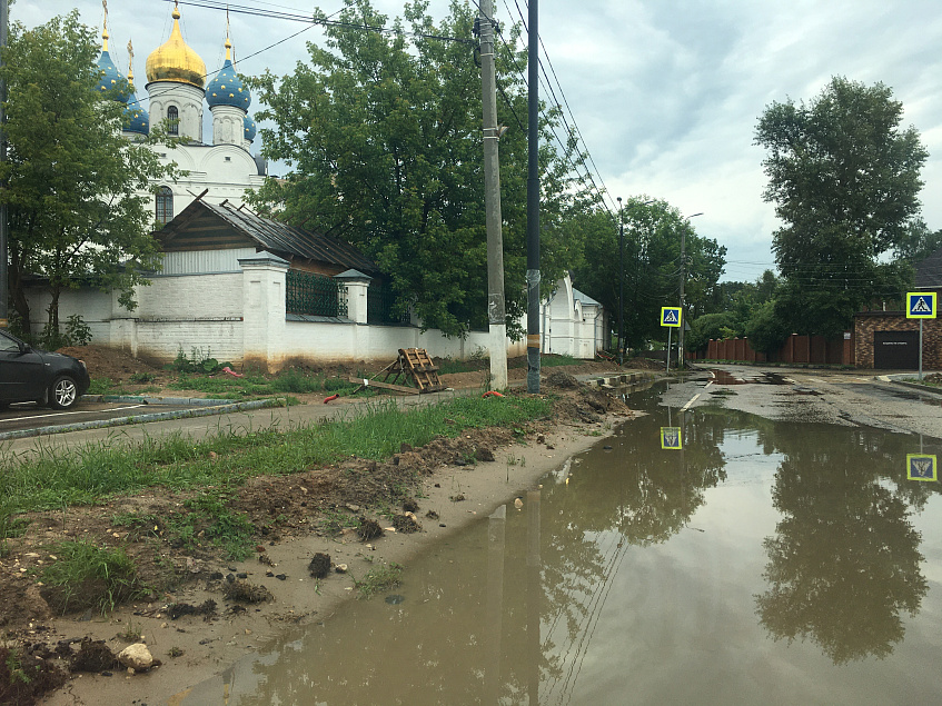 Благоустройству в Дедовске не видно конца