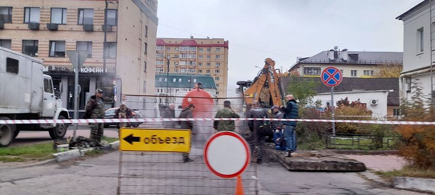 Улица Пролетарская в Истре вновь перекрыта