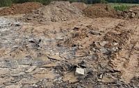 В Обушково обнаружили свалку возле охранной зоны газопровода