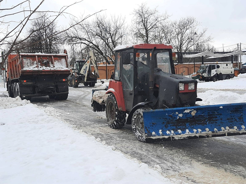 Коммунальщики Истры неэффективно отработали в снегопад 6-8 марта