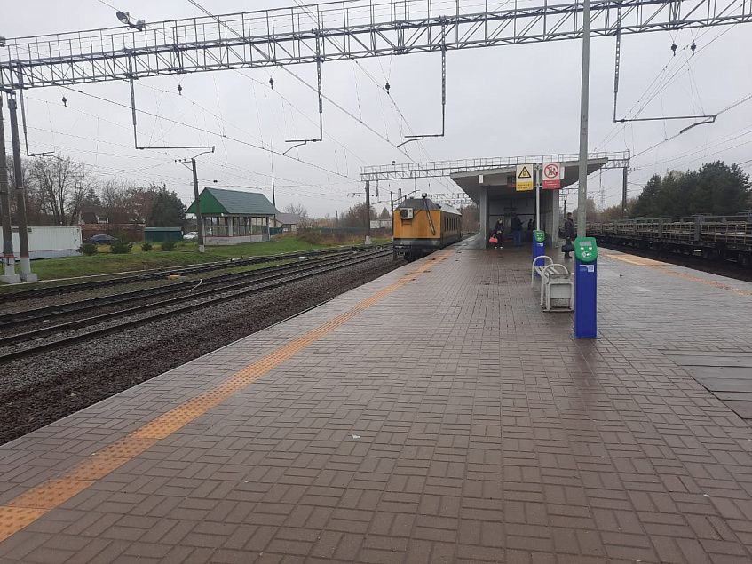 На станции Новоиерусалимская изменили пути отправления электричек