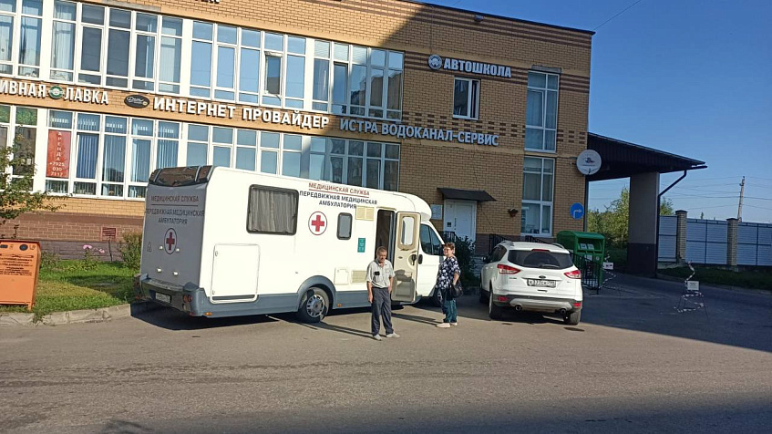Мобильный ФАП заменит стационарный в Новых Снегирях