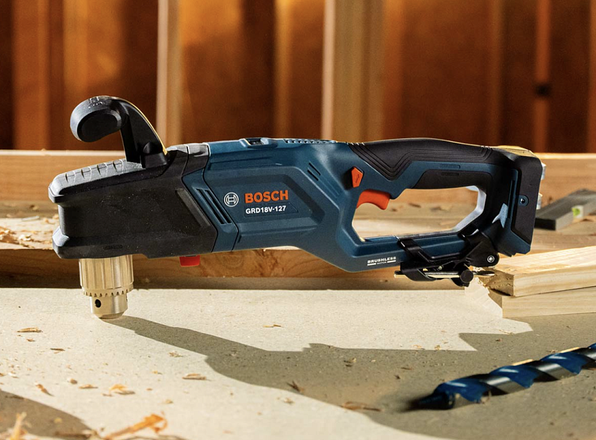 Компактная мощность: новая угловая дрель Bosch 18V