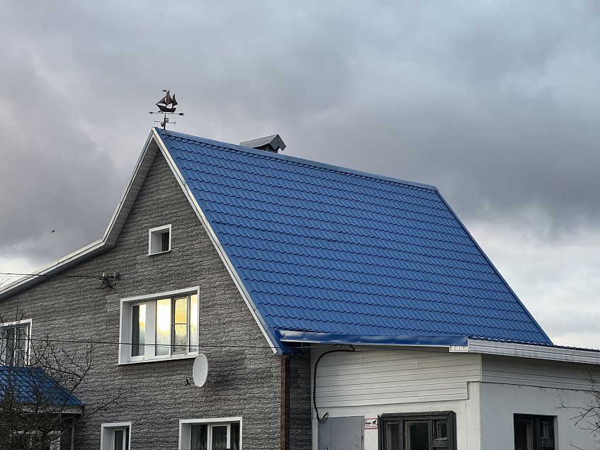 В Ленино сделали новую крышу в ФАПе  