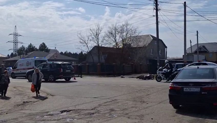 В Зенькино сбили подростка на мотоцикле