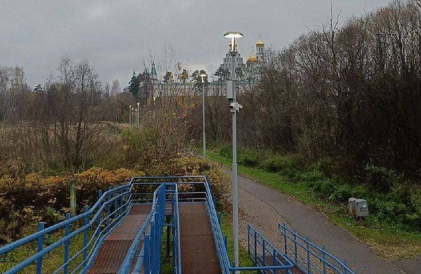 Свет на Тропе паломника восстановили после жалоб