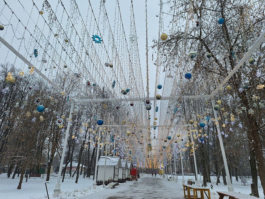 Оформление городского парка к праздникам обойдётся в 9 миллионов рублей