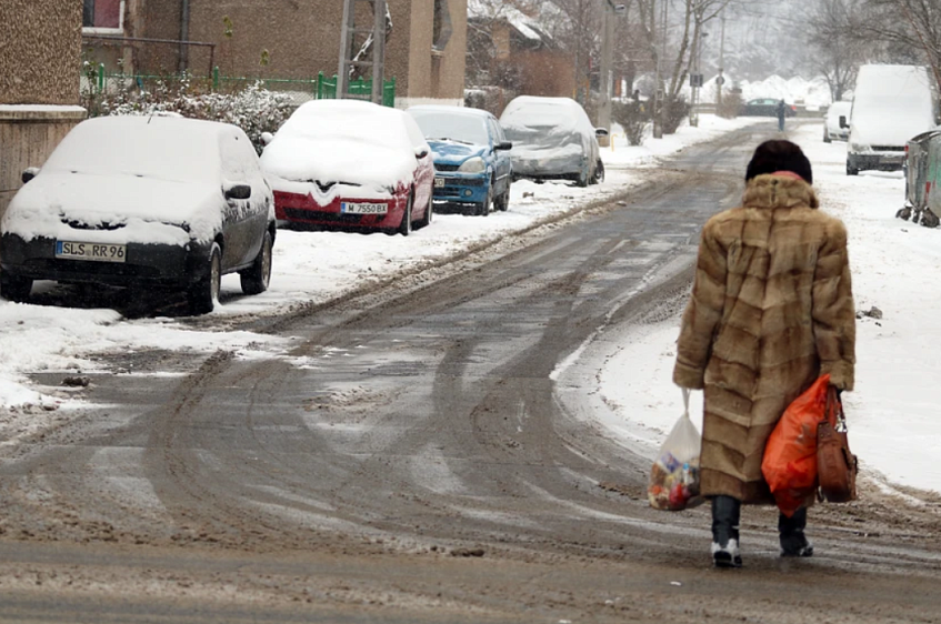 В регионе ожидается снег и ухудшение дорожной обстановки
