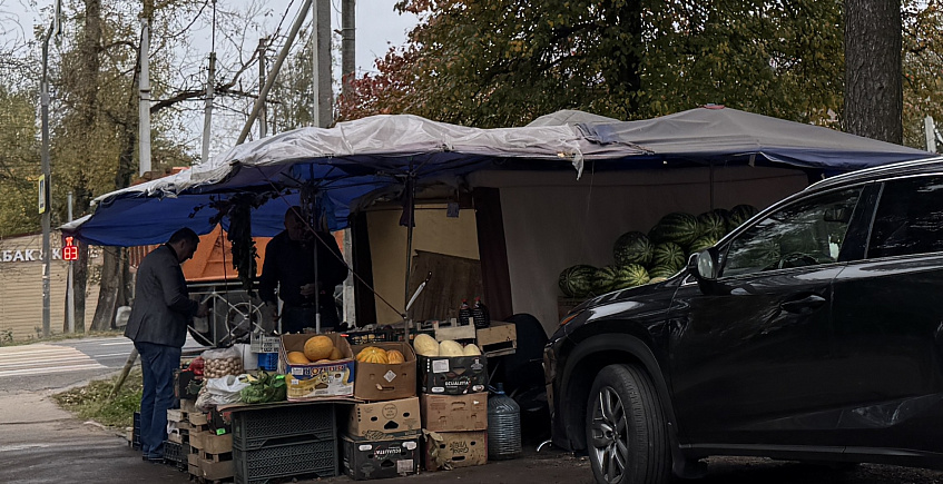 В Снегирях появилась палатка-невидимка