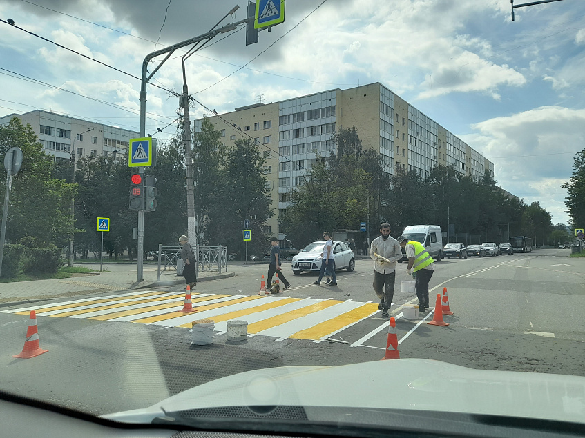 Правильному пешеходному переходу на улице Ленина быть!