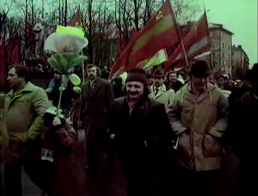 Делимся уникальными кадрами демонстрации 7 ноября в Истре