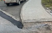 Въезд на Соколку починили после жалоб