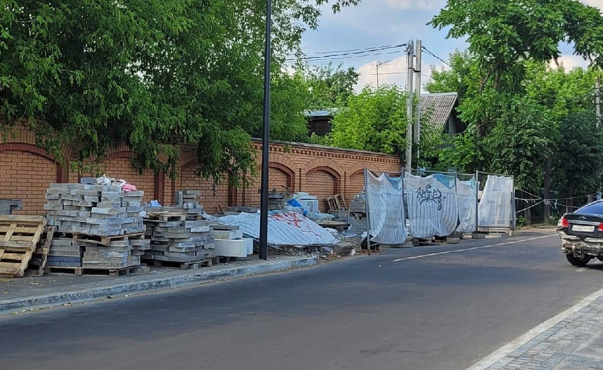 Администрация округа сообщила о завершении первого этапа благоустройства улицы 15 лет Комсомола
