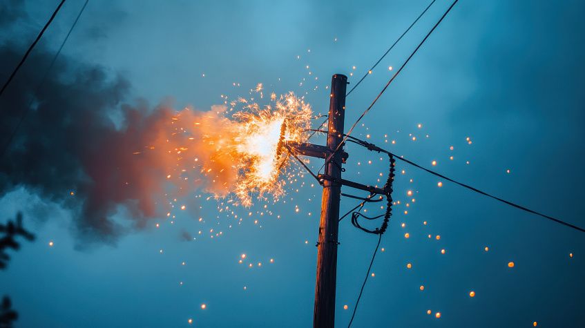 Жители Ефимоново не исключают, что пожар, в котором погибли люди, произошёл из-за перепада напряжения в сети