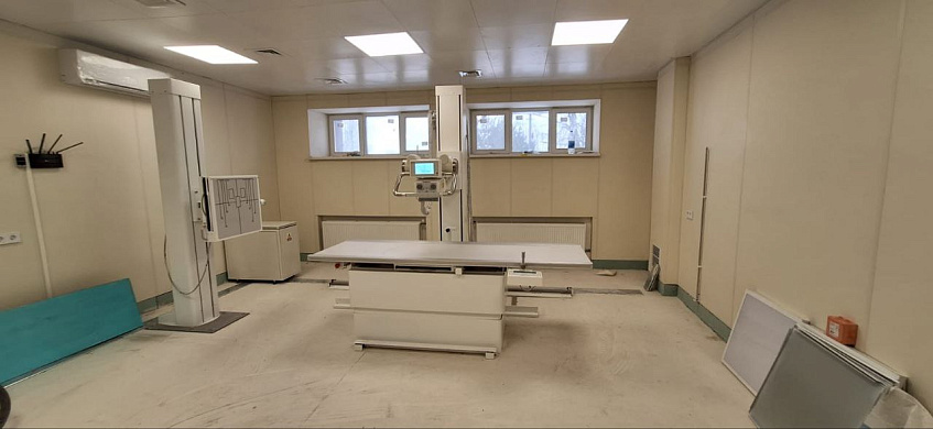 «Для подстраховки нужно два – три месяца»: рентген-кабинет в Новопетровском скоро заработает