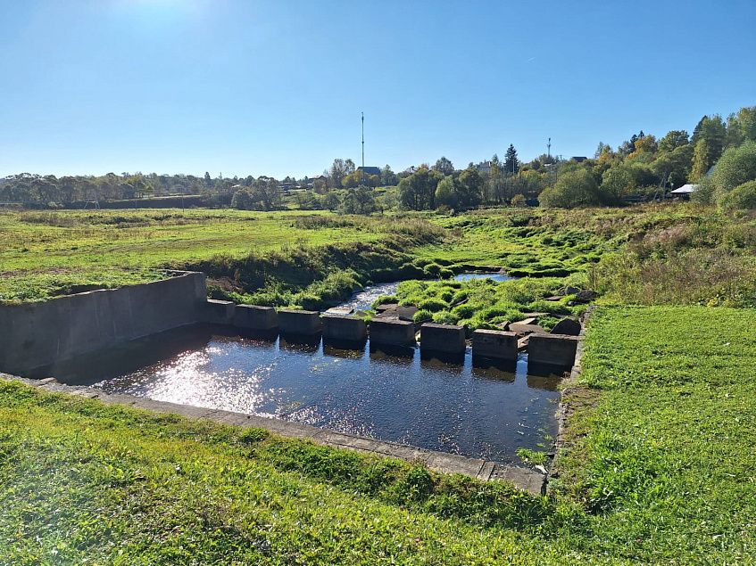 Очистка запруды на Маглуше не предполагала благоустройство