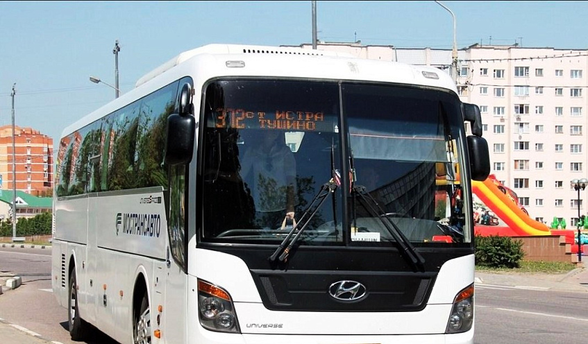 Автобус №372 Истра - Тушино ушёл в межведомственное пространство