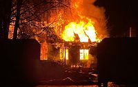 Пожар в доме с мансардой унёс жизнь хозяйки 