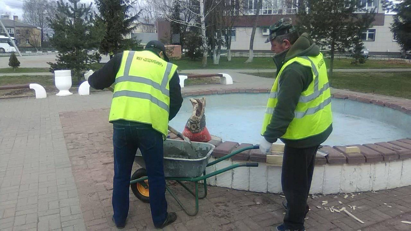 В Онуфриево забьёт фонтан