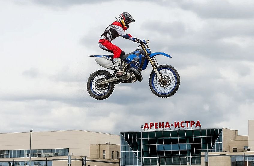 Мотофристайл-шоу пройдёт на территории СК «Арена-Истра» 