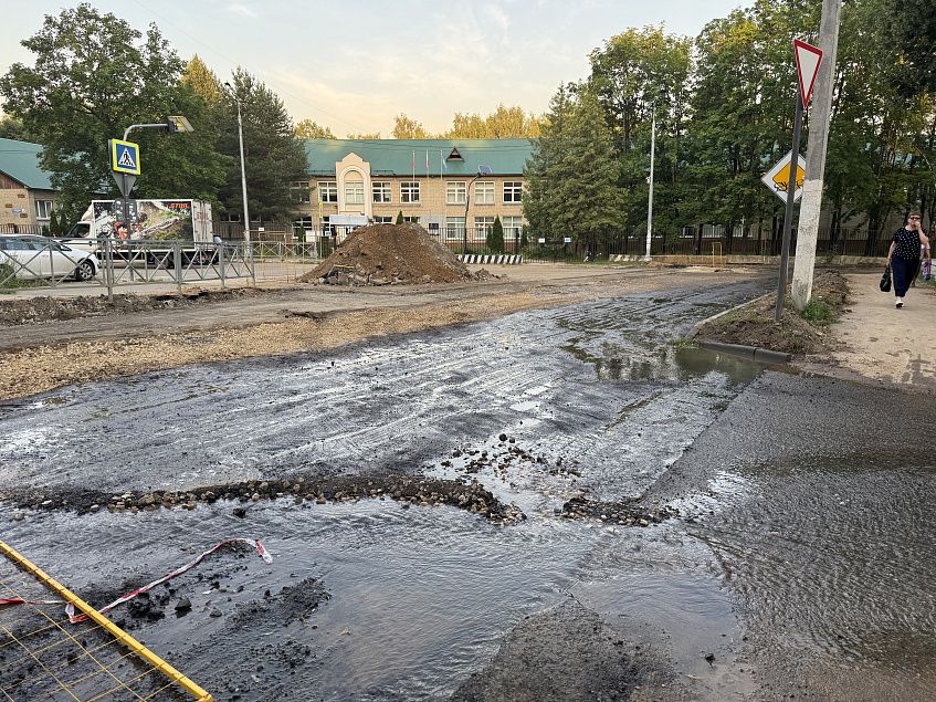 Школа в Дедовске превращается в Венецию 