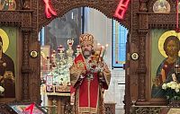 Архиепископ Фома совершил Божественную литургию в храме села Дарна