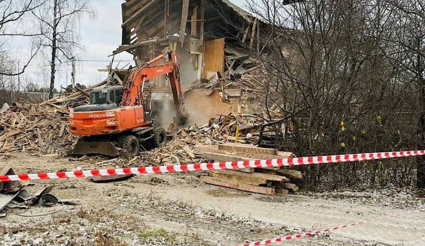 В Дедовске на месте снесённой «заброшки» построят жилой дом