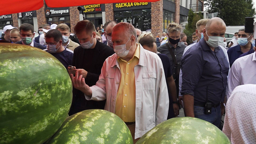 Жириновский переплатил за овощи в Истре