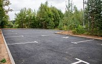 У храма в Лужках появилась удобная парковка