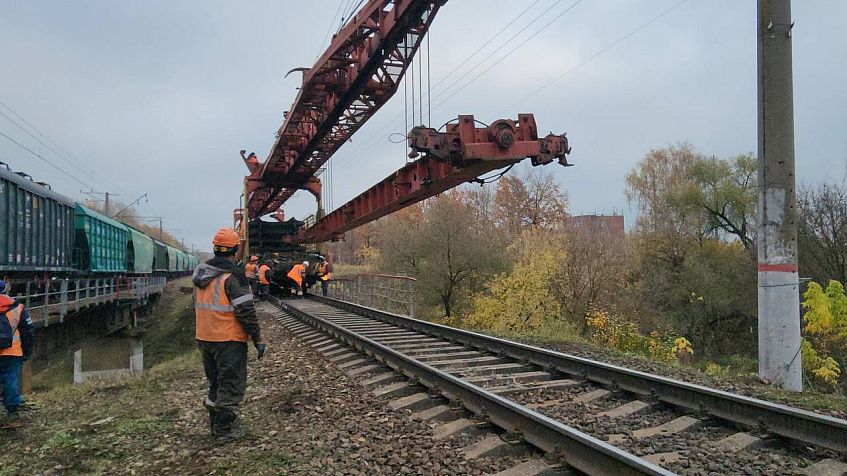 Предыдущая замена рельсов в Истре проводилась 40 лет назад