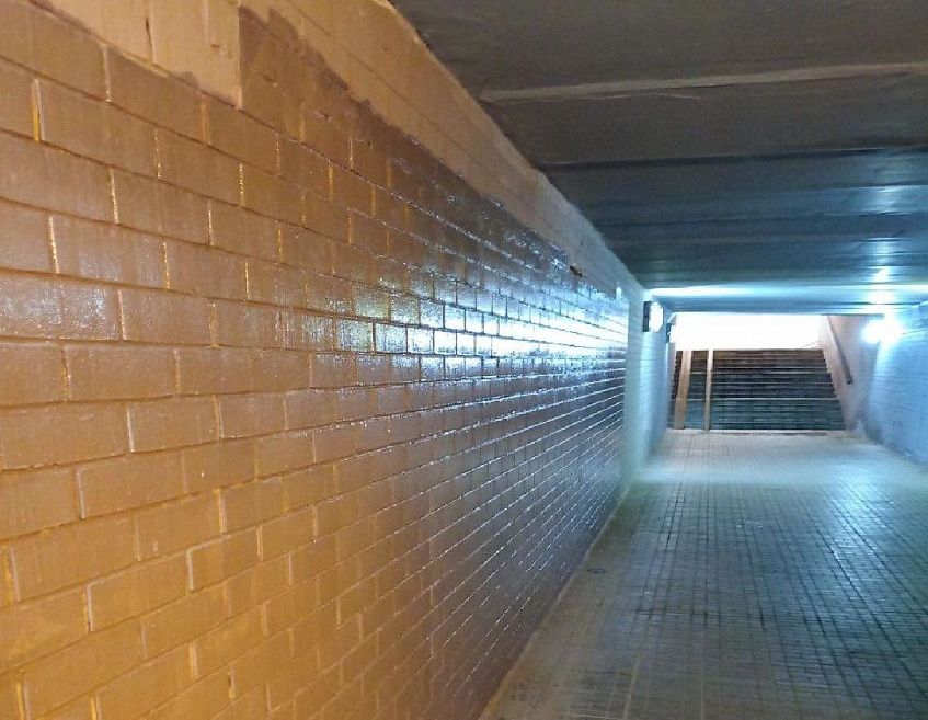 Новые случаи вандализма в подземном переходе в Новом Иерусалиме