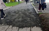В Истре общественные территории ремонтируют особыми «штрихами»